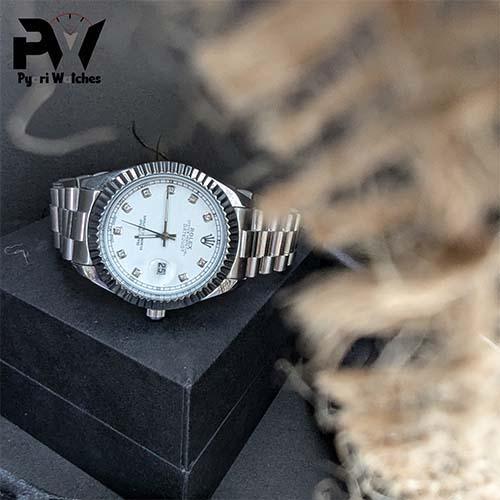 Silver Watch for Men – Premium Quality | Stainless Steel, Waterproof & Affordable Luxury | Pyari Watches