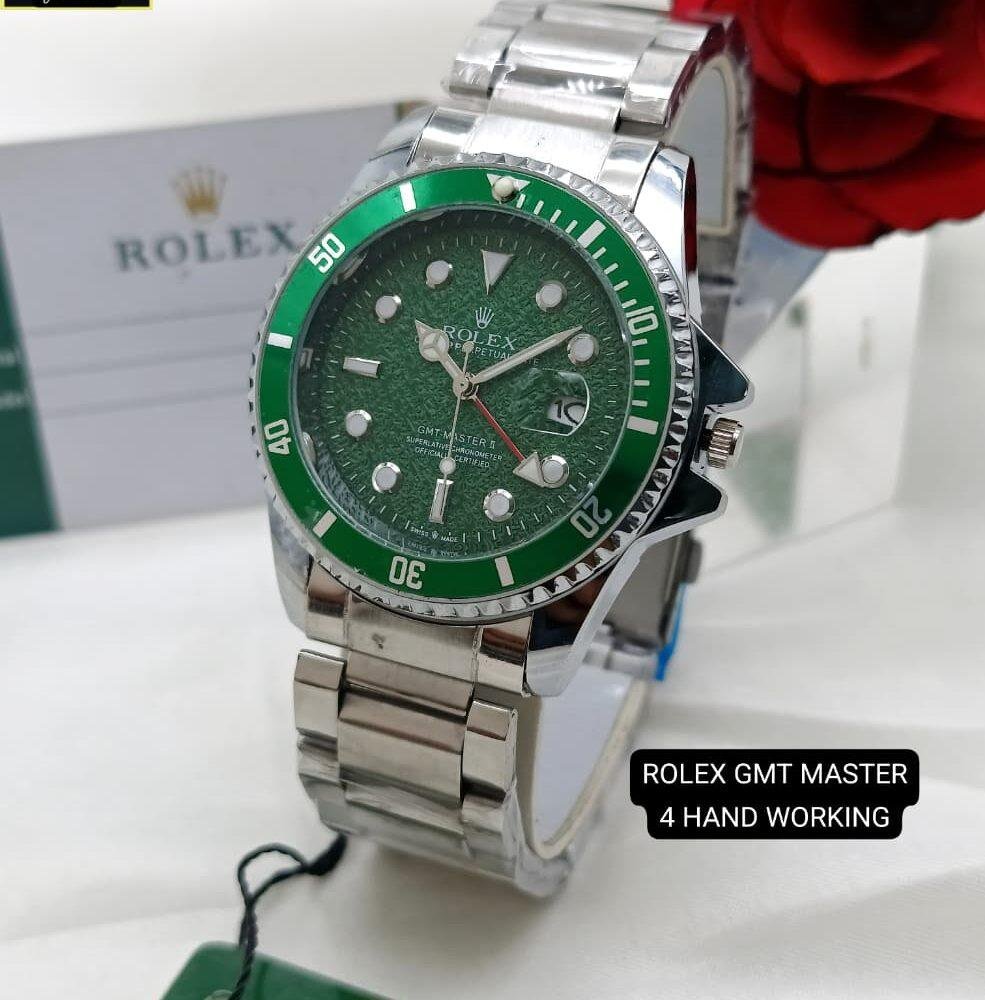 **Premium Men’s Quartz Watch with Stainless Steel Strap – Luxury Diver Style Wrist Watch with Attractive Dial Colours | Pyari Watches**